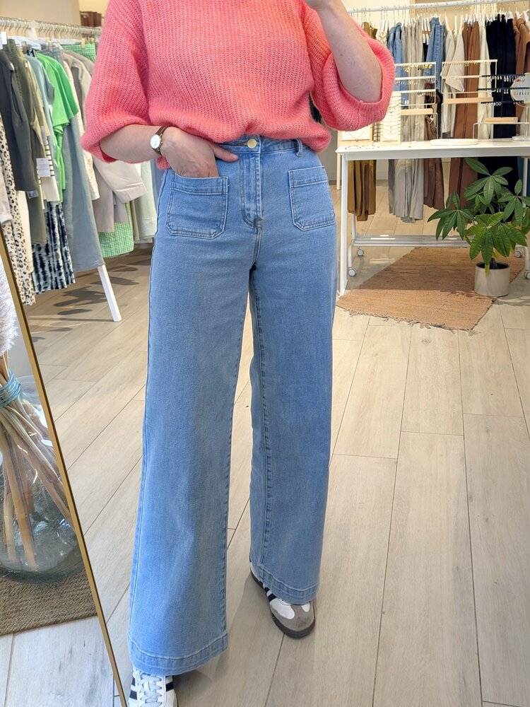 La petite étoile atlanty jeans - stone