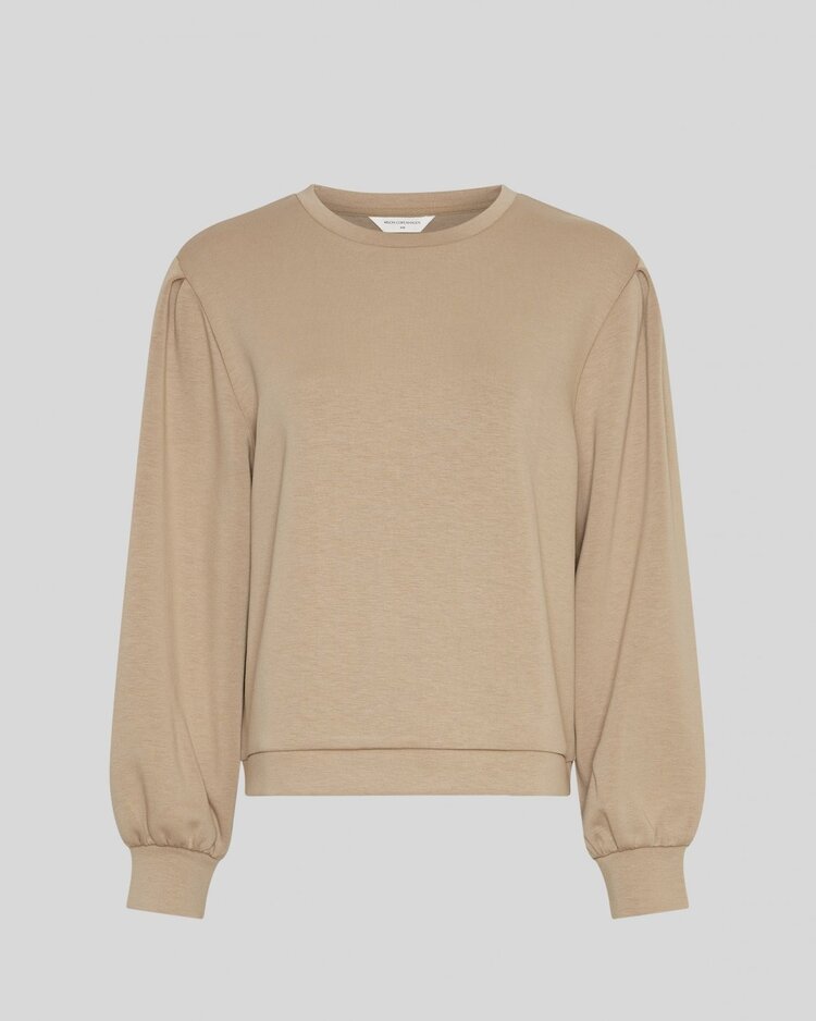 Moss Copenhagen Ima Q Sweatshirt - beige