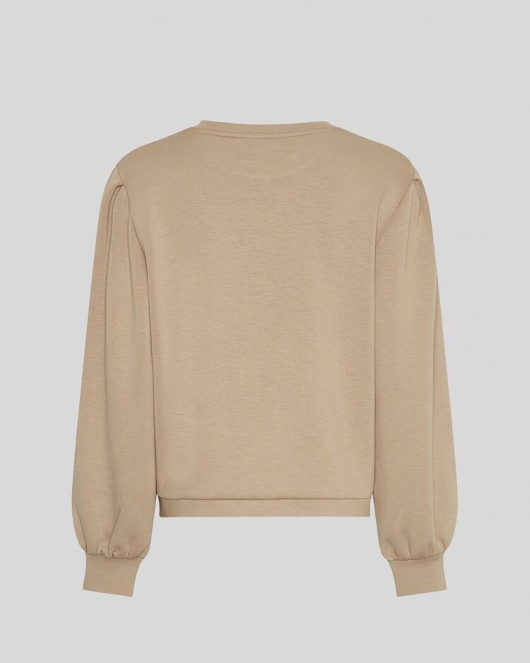 Moss Copenhagen Ima Q Sweatshirt - beige
