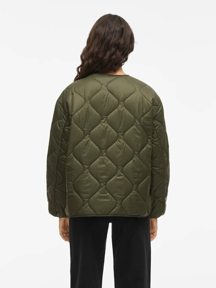 Vila Clothes vidune light padded jacket - khaki