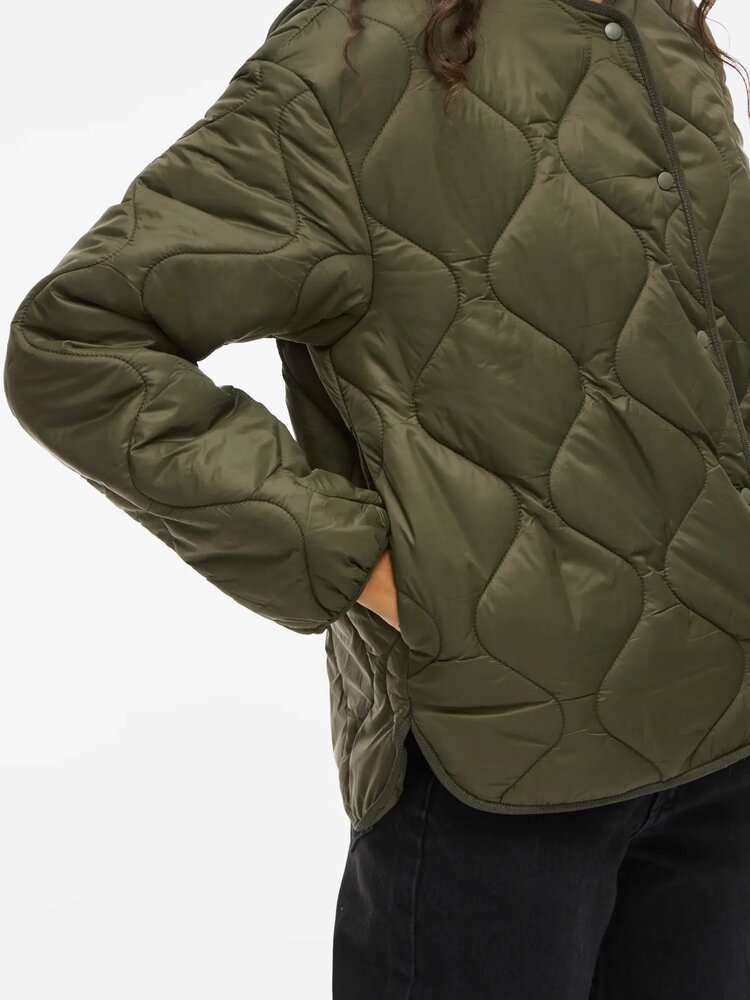 Vila Clothes vidune light padded jacket - khaki
