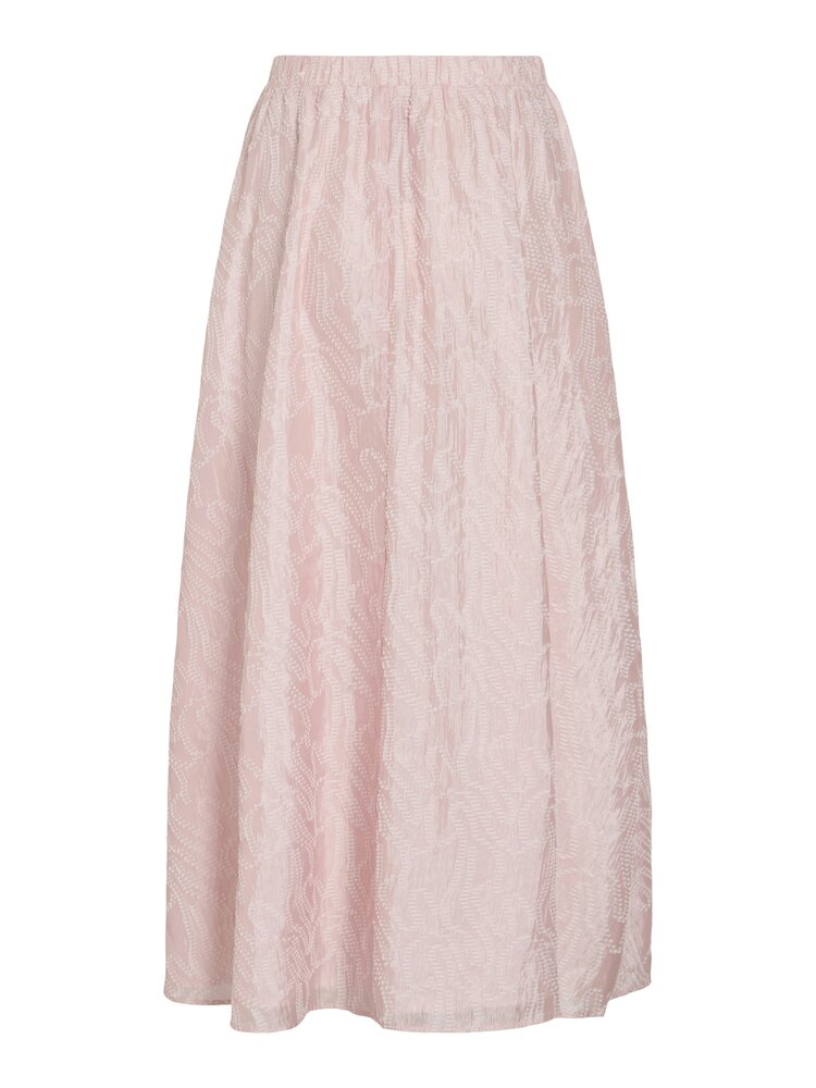 Vila Clothes viroja ankle skirt - powder pink