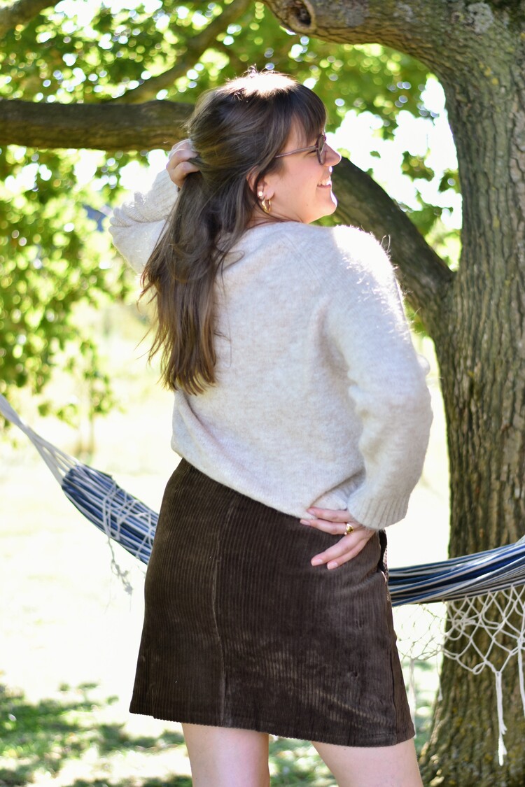 Grace & Mila salma alpaca cardigan - beige