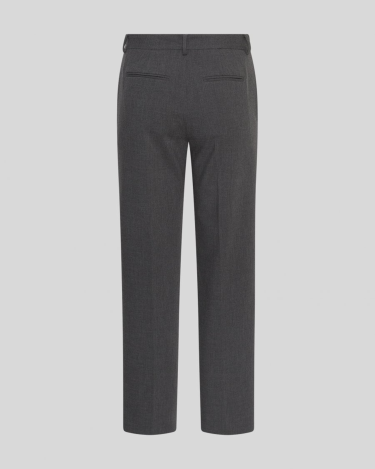 Moss Copenhagen Hada slim pants - dark grey