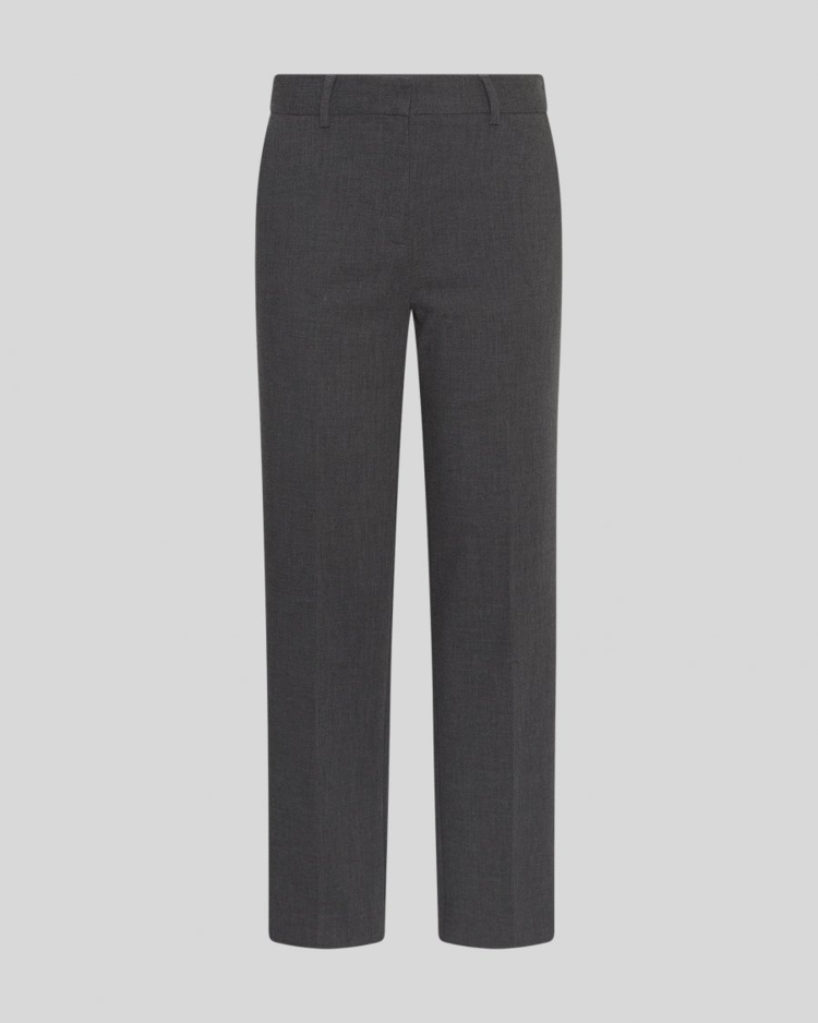 Moss Copenhagen Hada slim pants - dark grey