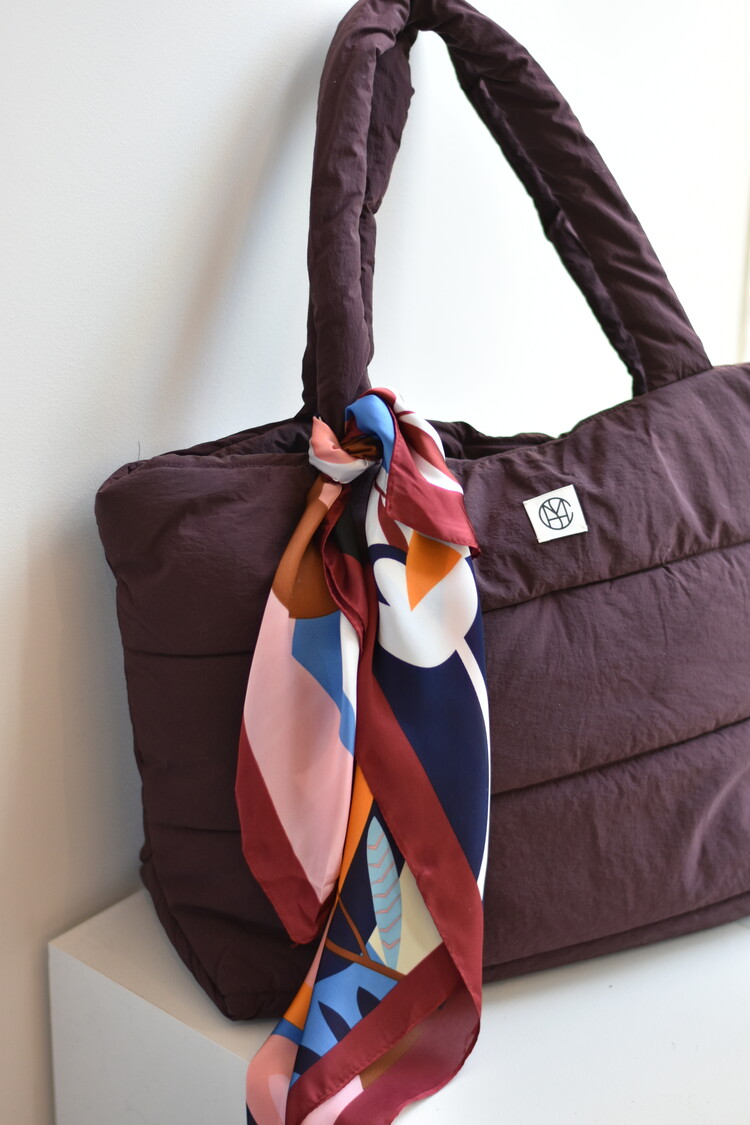 Moss Copenhagen sasja shopper - pruim