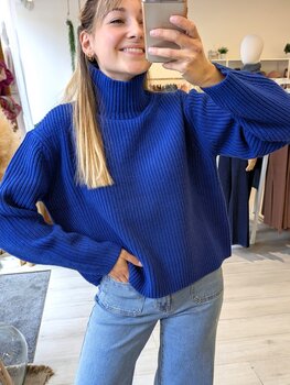 Grace & Mila sagan pull - bleu cobalt