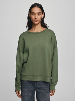 Moss Copenhagen Ima Q Sweatshirt - olive green