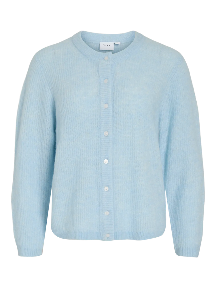Vila Clothes Vilory knit cardigan - ice blue