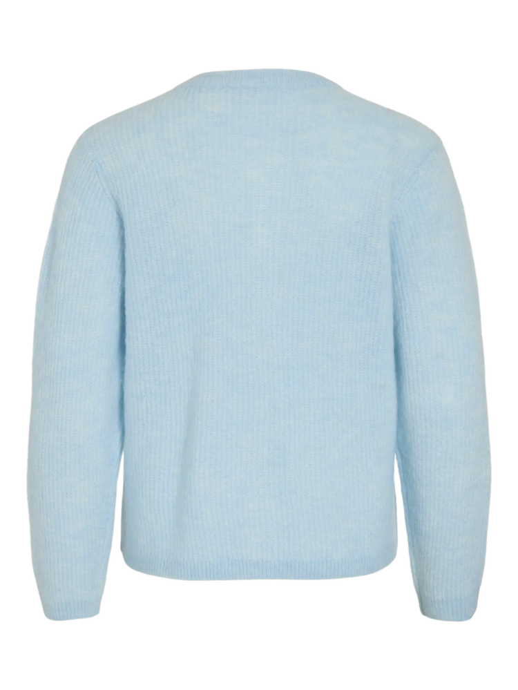 Vila Clothes Vilory knit cardigan - ice blue