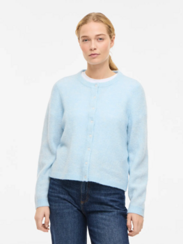 Vila Clothes Vilory knit cardigan - ice blue