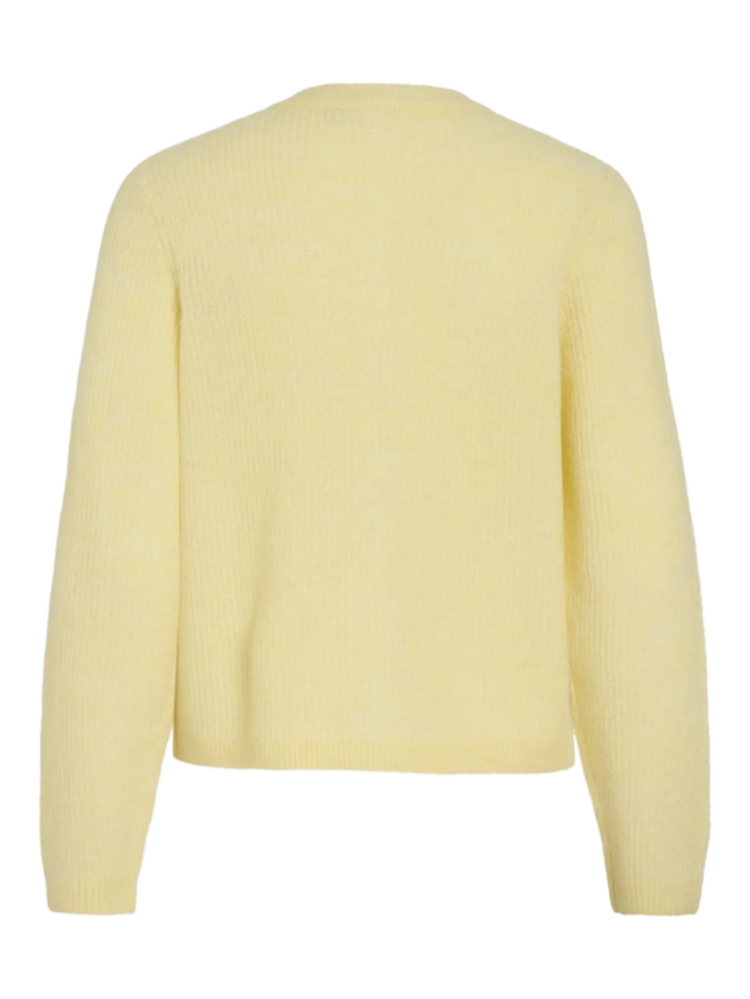 Vila Clothes Vilory knit cardigan -butter yellow