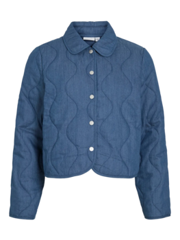 Vila Clothes vimalona quilted jacket - jeans blue