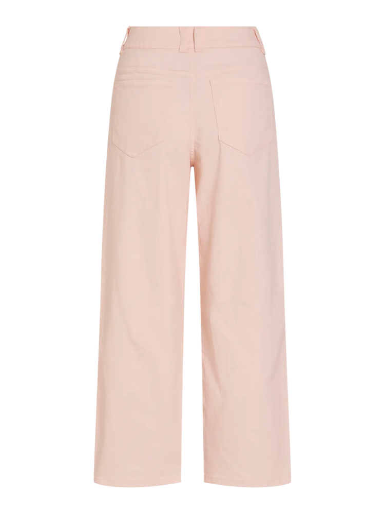 Vila Clothes viemma 7/8 jeans - light pink