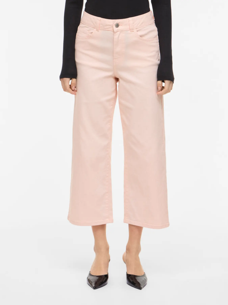 Vila Clothes viemma 7/8 jeans - light pink