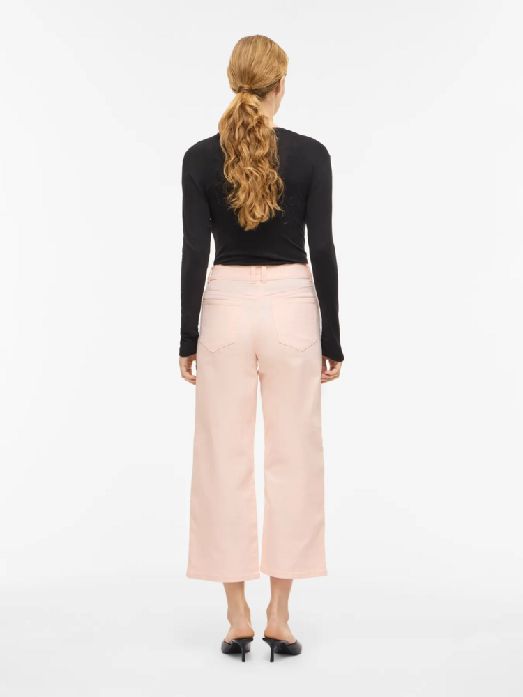 Vila Clothes viemma 7/8 jeans - light pink