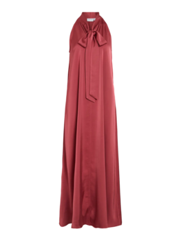 Vila Clothes vifadia tie detail maxi dress