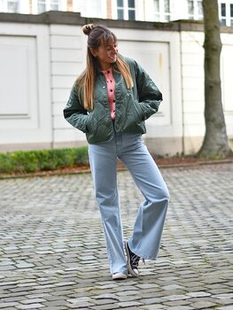 Moss Copenhagen solia wide jeans - light wash