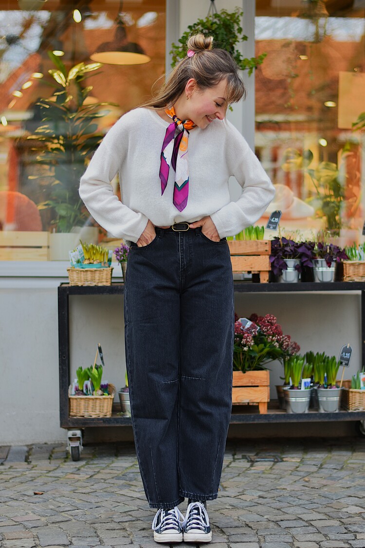 Sillie brady balloon jeans - black