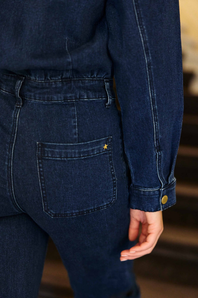 La petite étoile luana jeans jumpsuit