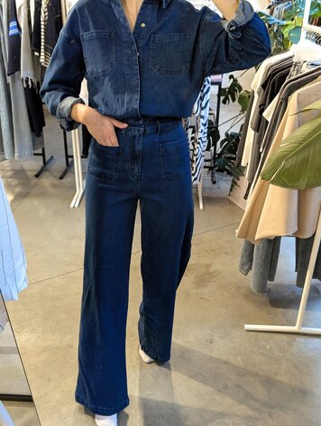 La petite étoile luana jeans jumpsuit