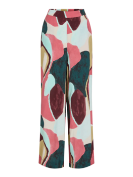 Vila Clothes vilulu print wide pants