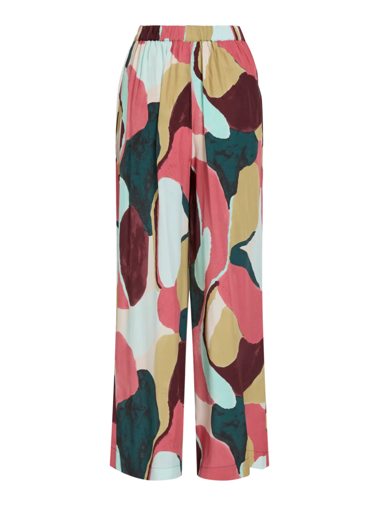 Vila Clothes vilulu print wide pants