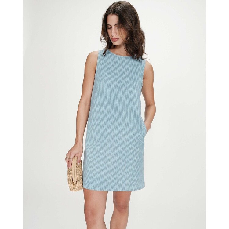 Grace & Mila vanessa stripe jeans dress