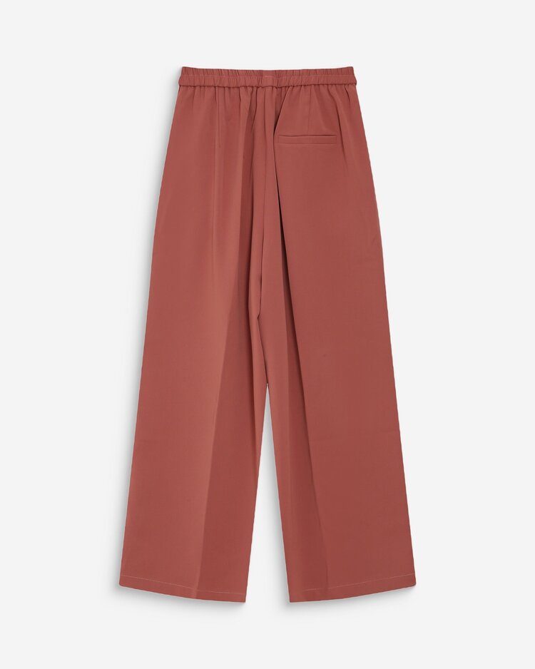 Grace & Mila noblesse pantalon elastique - terracotta