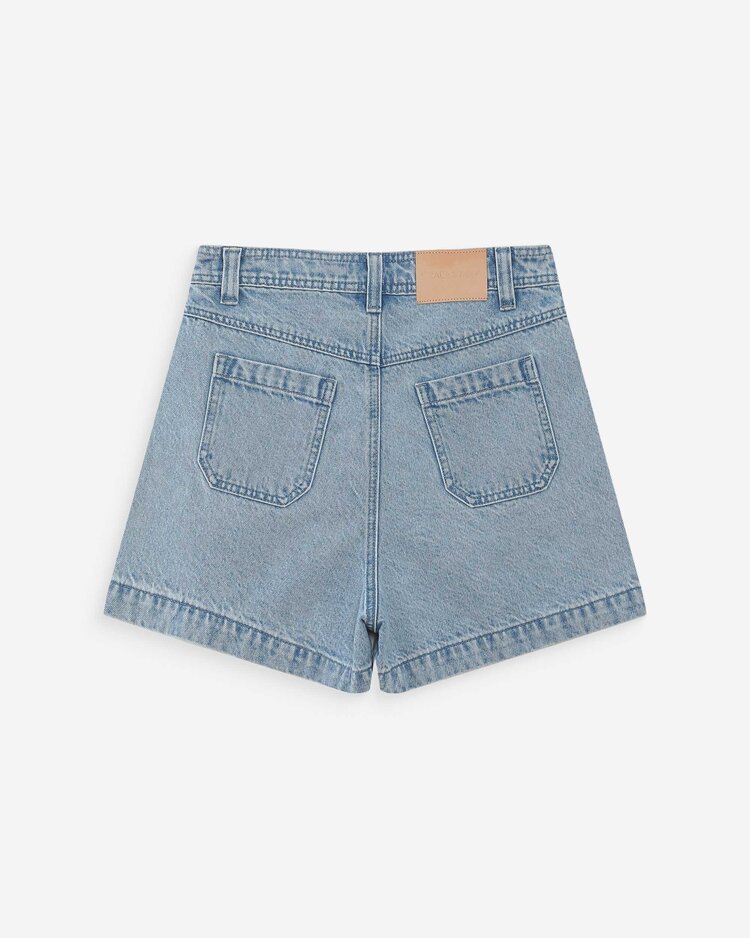 Grace & Mila verne denim jeans short - light wash