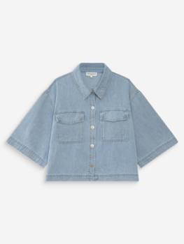 Grace & Mila vita denim shirt - sky blue