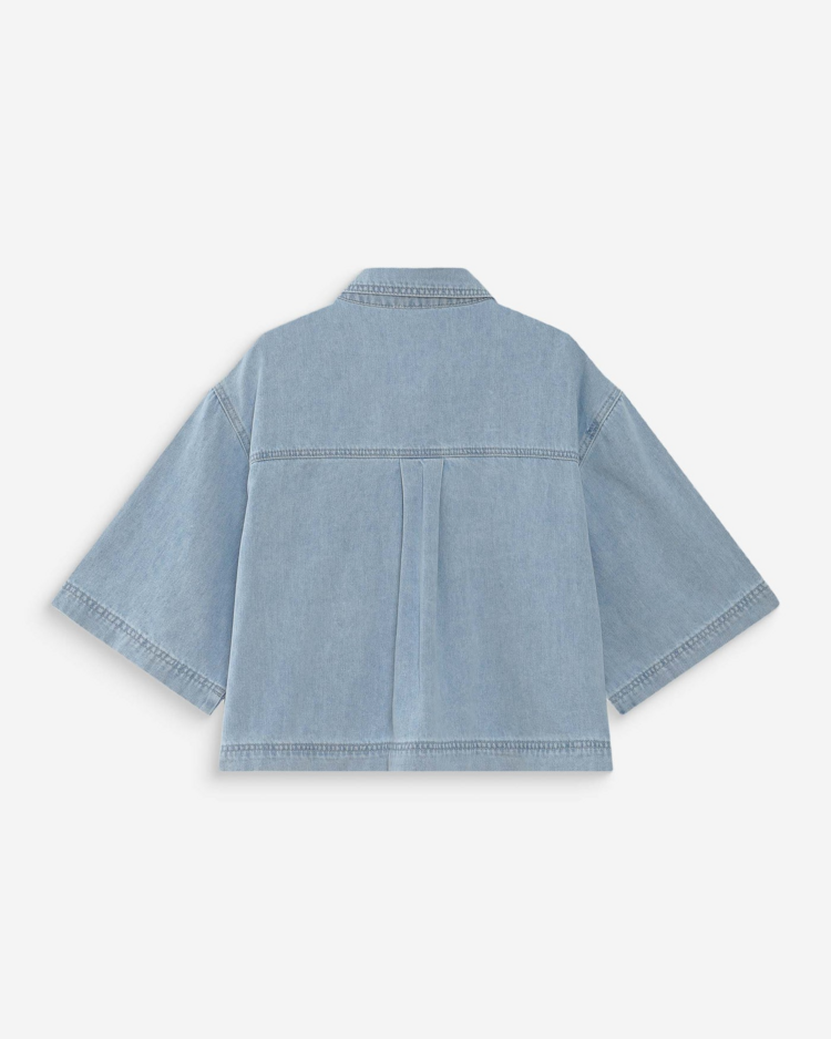 Grace & Mila vita denim shirt - sky blue