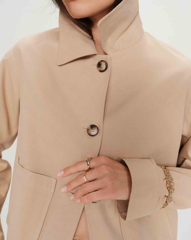 Grace & Mila veronica short trech - beige