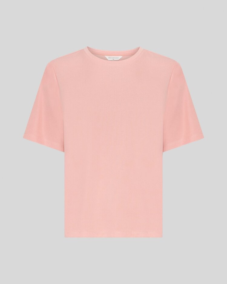 Moss Copenhagen jacey belle te-shirt - light pink