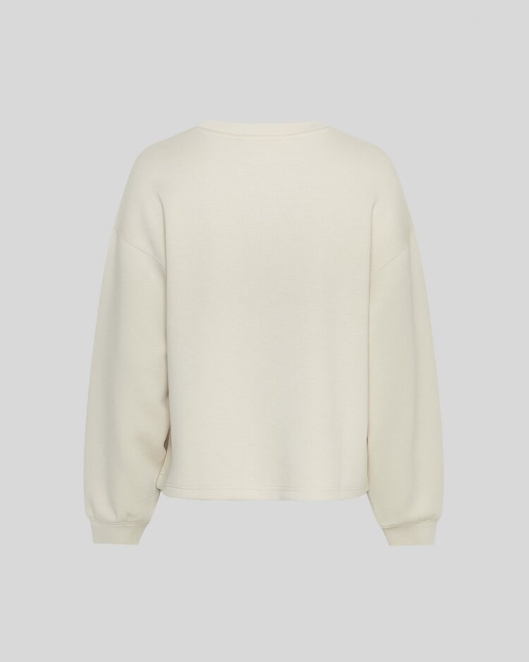 Moss Copenhagen Illiana pocket sweatshirt - beige