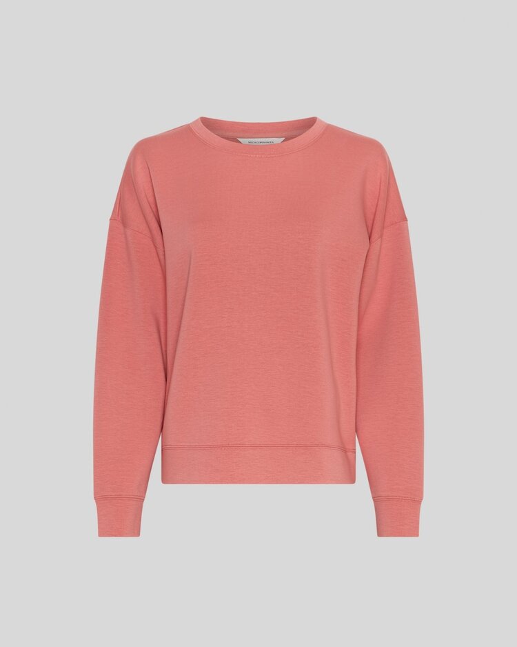 Moss Copenhagen Ima Q Sweatshirt - faded rose