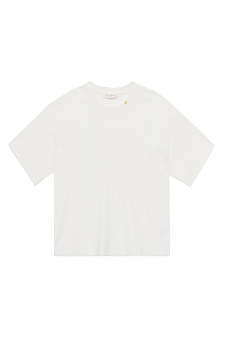 La petite étoile tais boxy t-shirt - ecru