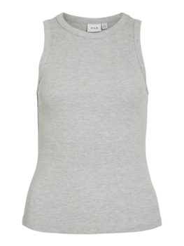Vila Clothes visola tank top - light grey