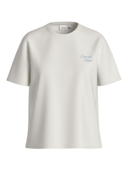 Vila Clothes visybil coup de coeur t-shirt - ecru