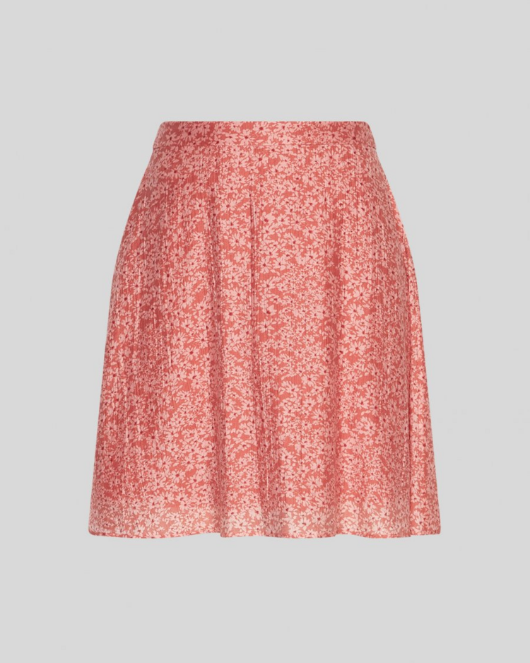 Moss Copenhagen seraphina rose flower mini skirt