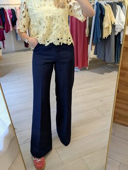 La petite étoile ponny suit pant - navy