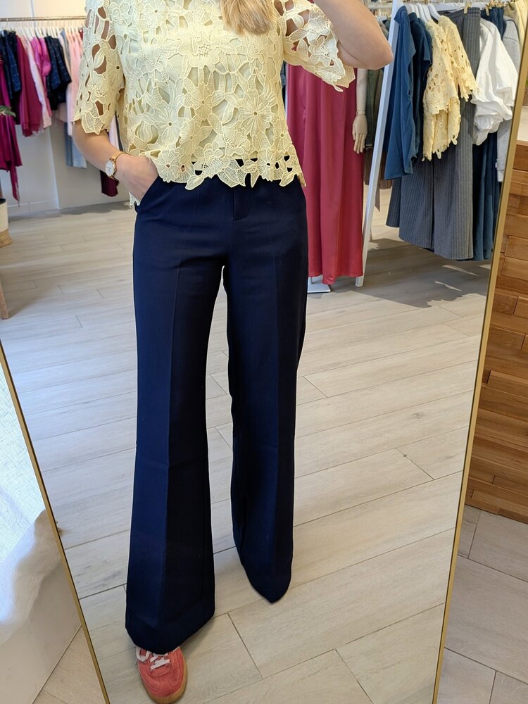 La petite étoile ponny suit pant - navy