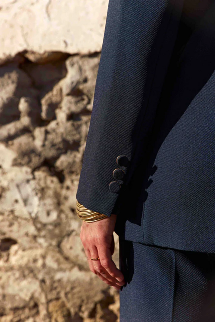 La petite étoile nala two butto blazer - navy
