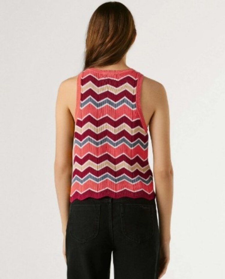 Pepe Jeans kasha knit multicolor top