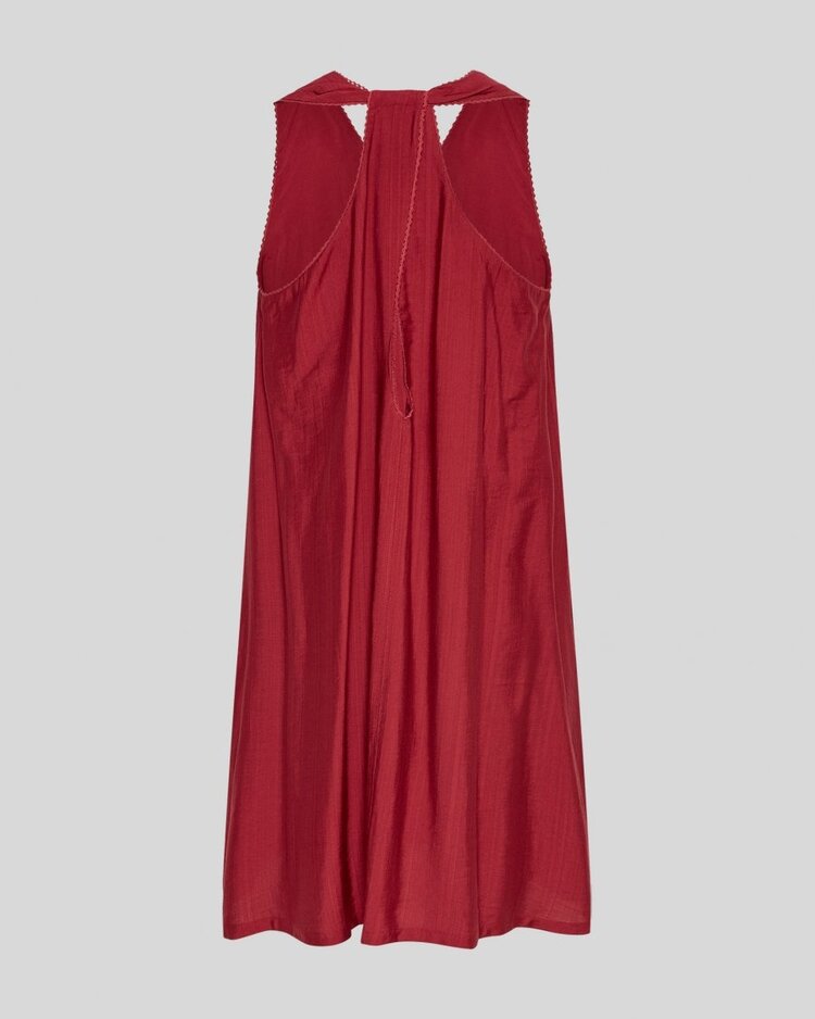 Moss Copenhagen peninna sleeveless dress - burgundy
