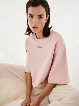 Moss Copenhagen zalle oversized t-shirt - sun washed