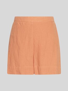 Moss Copenhagen pearlina linnen shorts - orange