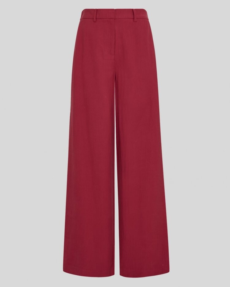 Moss Copenhagen Keeley pants - burgundy