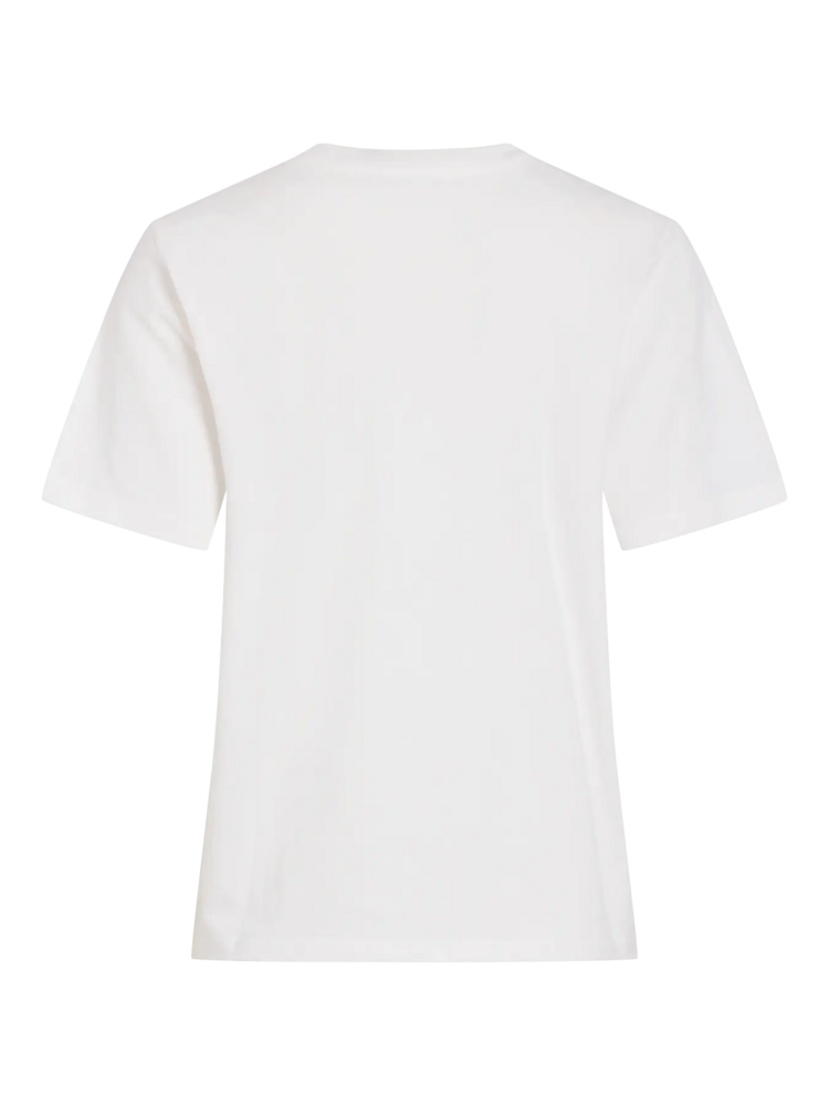 Vila Clothes visybilla white t-shirt - bisou