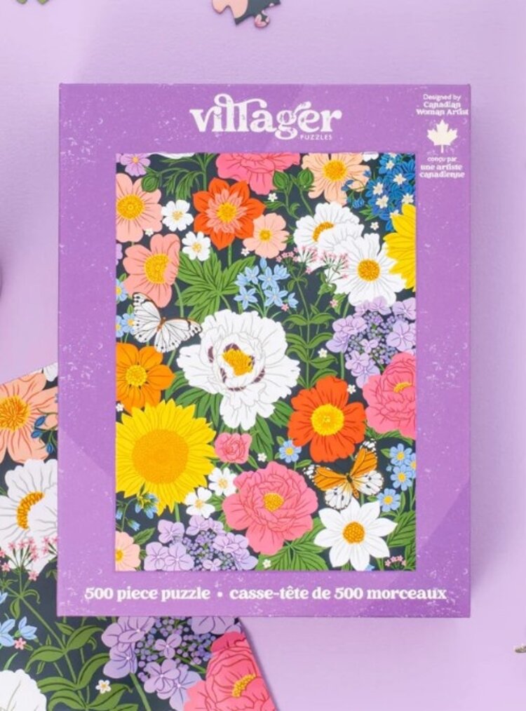 puzzel 500 stukken - midnight blooms